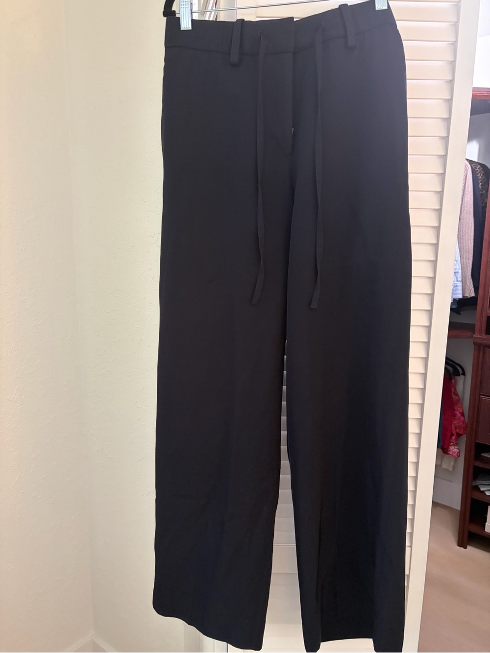 DRAWSTRING STRAIGHT-LEG PANTS Navy COS